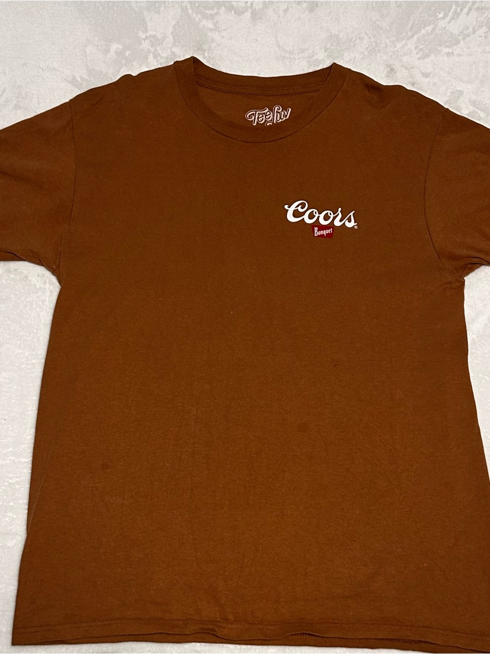 Banquet Short Sleeve Crewneck T-Shirt in Brown